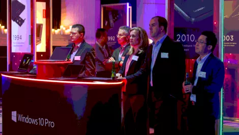 Photo gallery: Lenovo and channel celebrate 25 years of ThinkPad