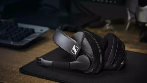 Sennheiser's new gaming headset offers 100 hours of battery life