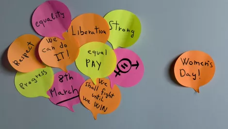 International Women's Day honored with virtual coffee talk